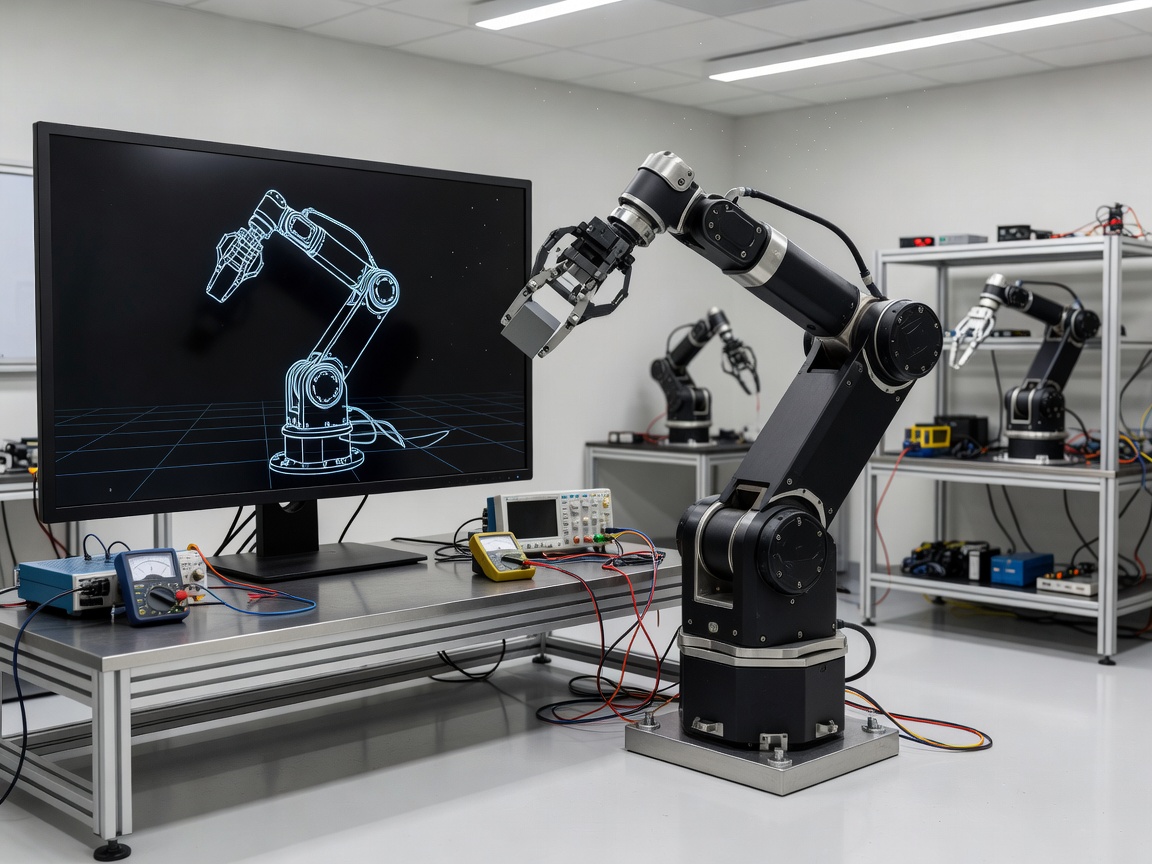 Robotics Simulation to Physical Reality Transfer Test Bed